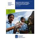 What factors affect sustained adoption of safe water, hygiene and sanitation technologies?