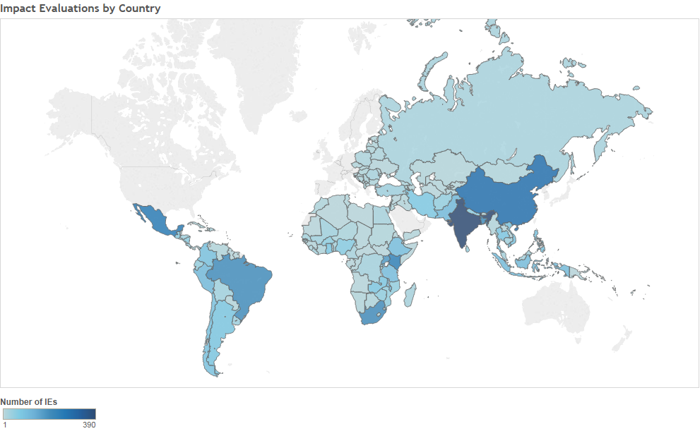is impact evaluation still on the rise