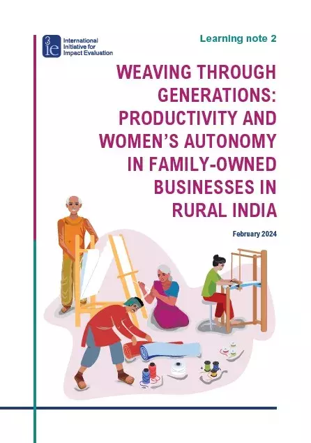 Weaving through generations: Productivity and women's autonomy in family-owned businesses in rural India