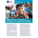 Using evidence to improve children’s foundational skills: a successful teaching and learning approach expands in India and beyond